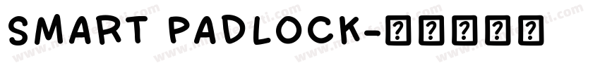 SMART PADLOCK字体转换